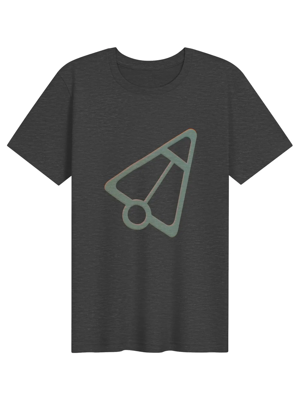 Mimizemi Logo T-Shirt (Teal/Dark Grey Heather)